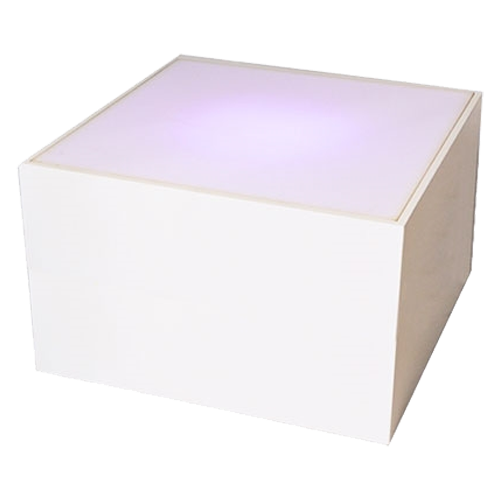 White Platform 36" x 36" x 24"