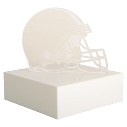 Acrylic Helmet Centerpiece