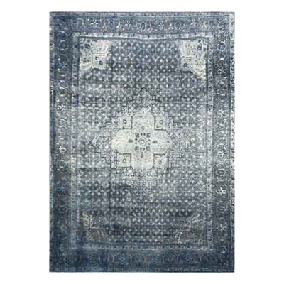 Distressed Rug - Indigo 8 x 11