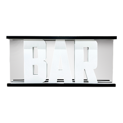 Letter Bar - 8' Black