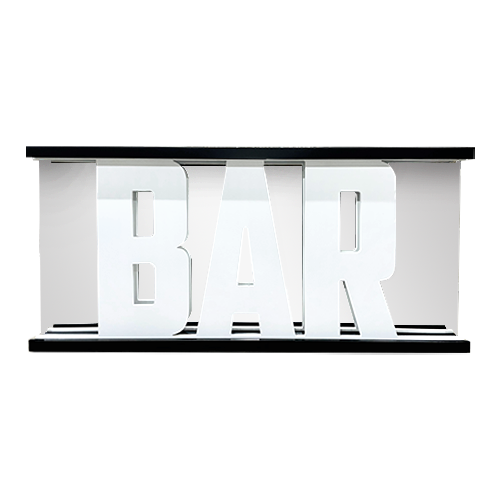 Letter Bar - 8' Black