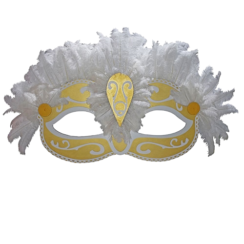 Oversized Mardi Gras Mask