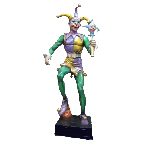 Oversized Jester Statue - Male