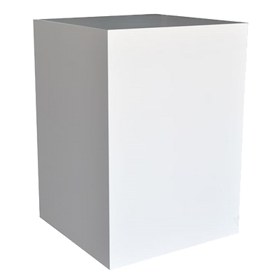 White Platform 30" x 30" x 42"