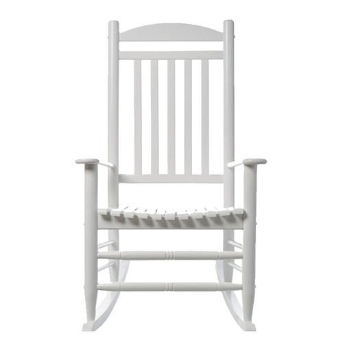 White Rocking Chair