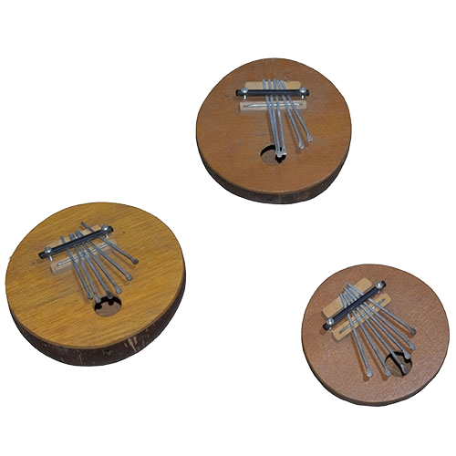 Set of (3) African Thumb Pianos