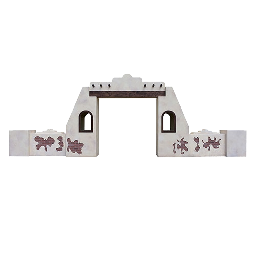Hacienda Entrance - Sand