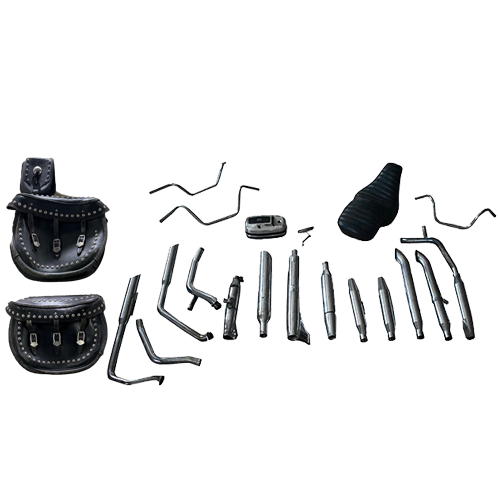 Motorcycle Part Scatter Package