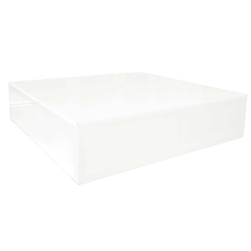 White Plexi Stage 4' x 4' x 12"