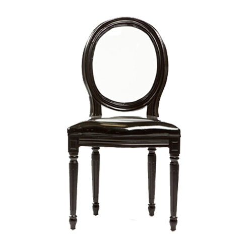 Black Louis Chair