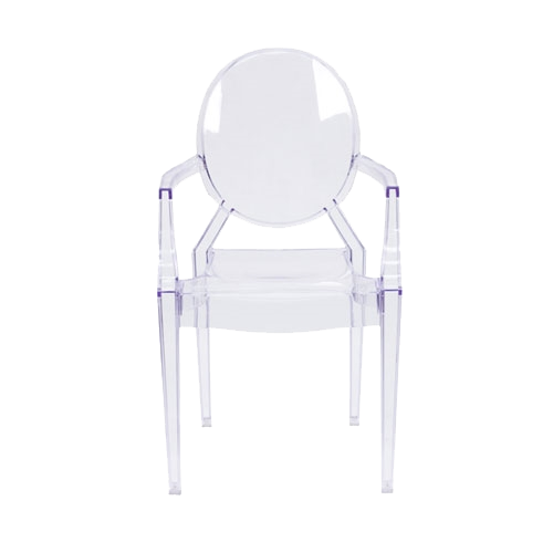 Ghost Chair with Arms