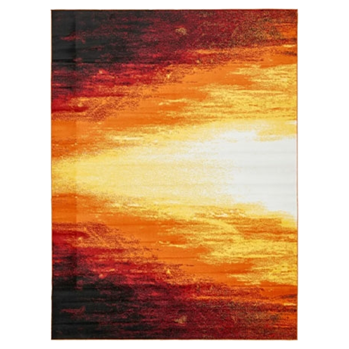 Orange Ombre Rug 8' x 10'