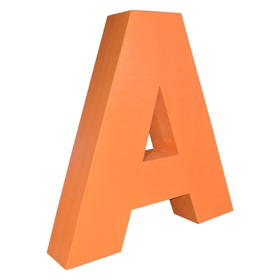 Oversized Letter A