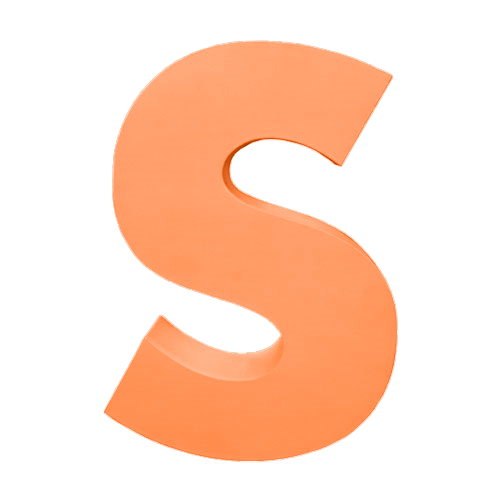 Oversized Letter S