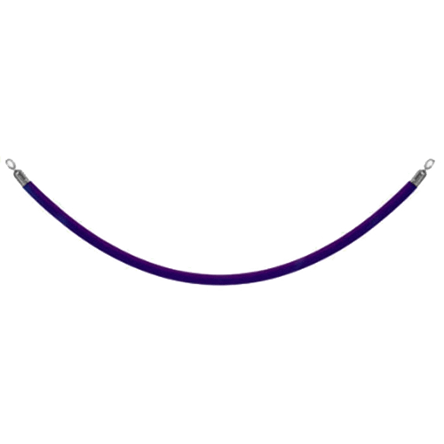 Royal Blue Rope with Chrome Ends