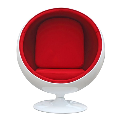 Ball Chair - Red