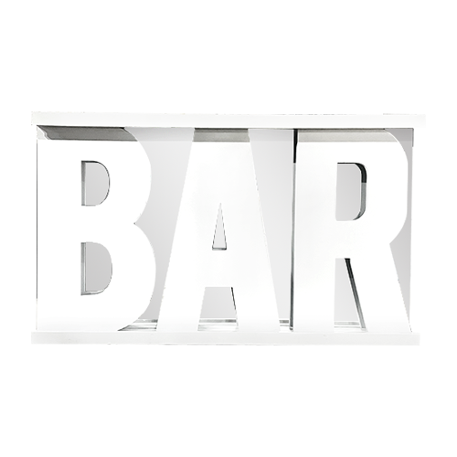 Letter Bar - 6' White