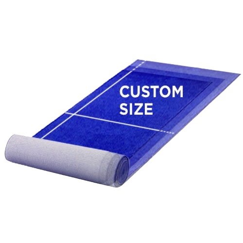 Custom Royal Blue Carpet