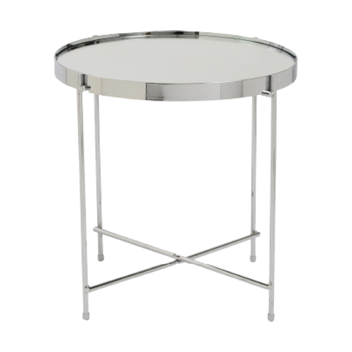 Silver Tray End Table