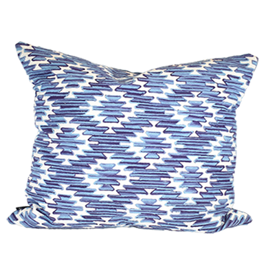 Blue Ombre Southwest Pillow