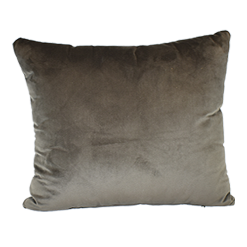 Palomar Grey Velvet Pillow