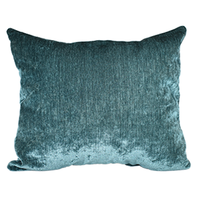 Teal Chenille Pillow