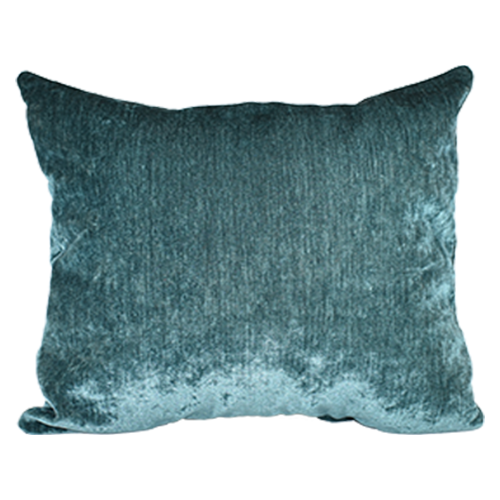 Teal Chenille Pillow