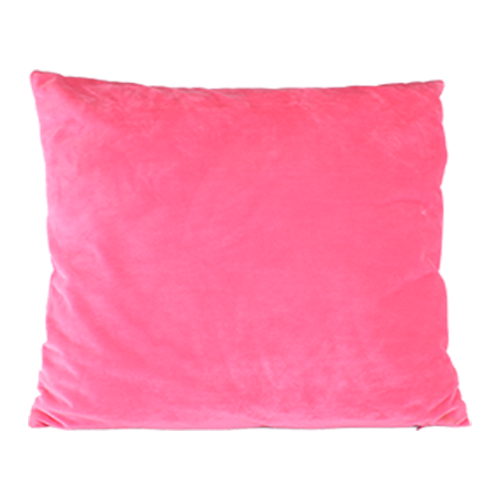 Hot Pink Velvet Pillow