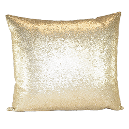 Champagne Sequin Pillow