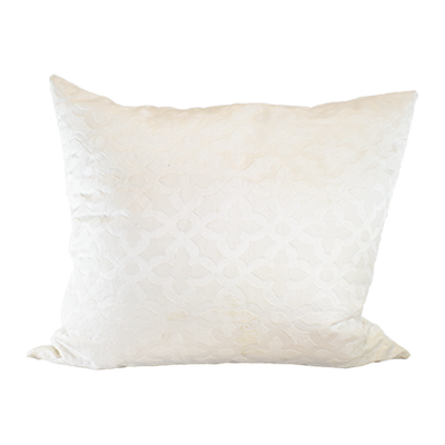 Off White Trellis Pillow