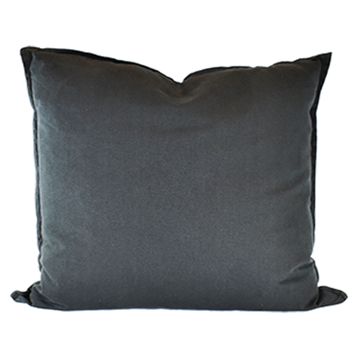 Black Canvas Pillow