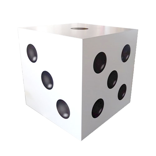 Oversized Dice 4' x 4'