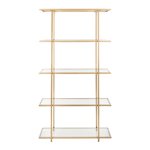 Gold Bookshelf