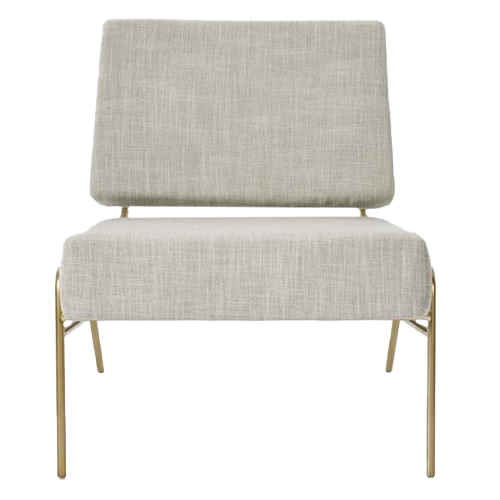 Grey Slipper Chair