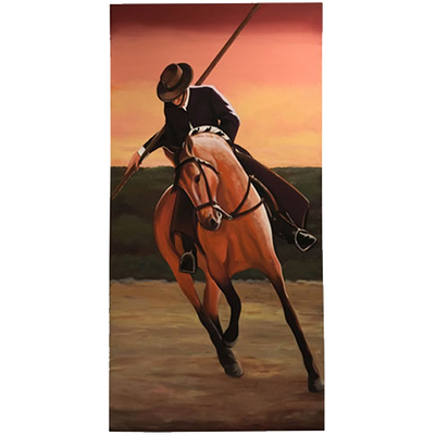 Vaquero Rodeo Painting - 3