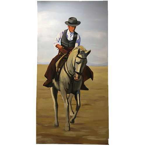 Vaquero Rodeo Painting - 4