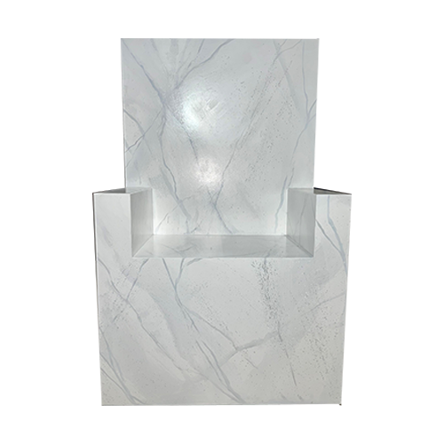 Faux Marble Throne