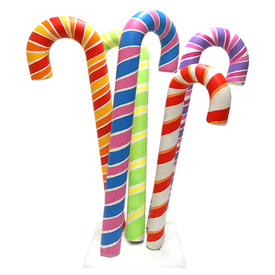 Candy Cane Cluster - Rainbow