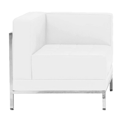 White Mod Chair - Corner