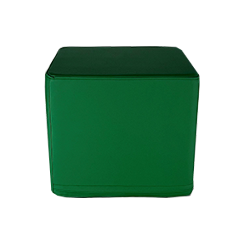 Cube Stool Green