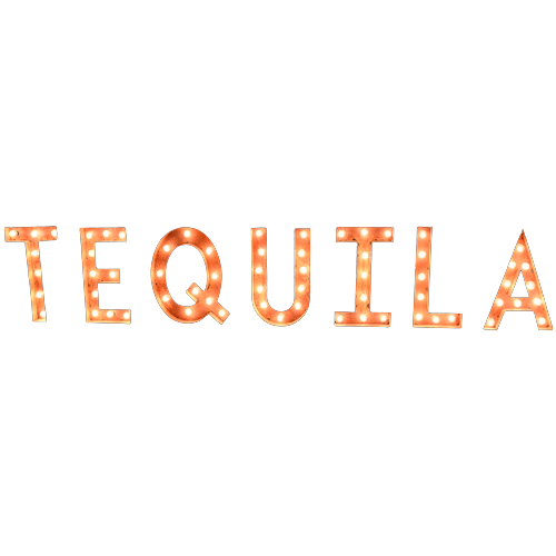 TEQUILA Vintage Marquee