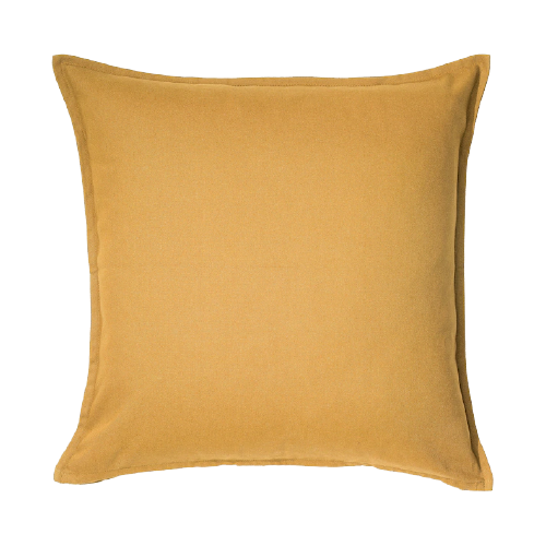 Mustard Canvas Pillow