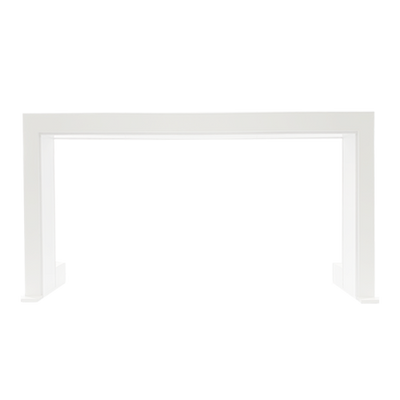 6' White Infinity Bar Topper