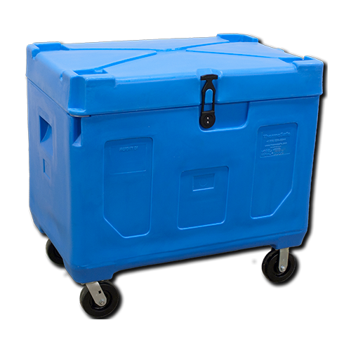 Large Insulated Cooler on Wheels