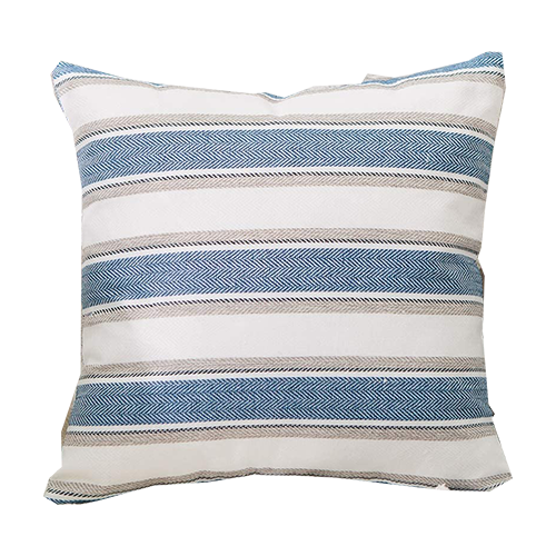 Navy Stripe Pillow