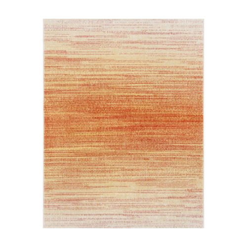 Orange and Red Ombre Rug 8' x 10'