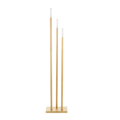 Gold Icicle Floor Lamp