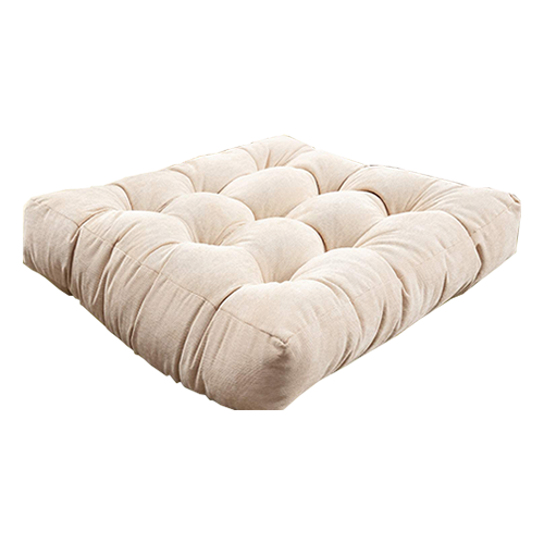 Off White Tufted Cushion