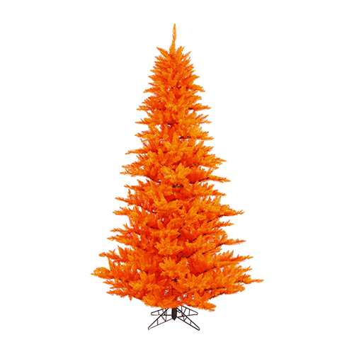 6' Orange Slim Tree
