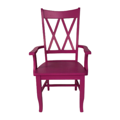 Pink Chair with Arms